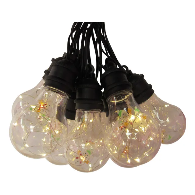 Luces Para Navidad Bombillos Figuras Navideñas Blanco