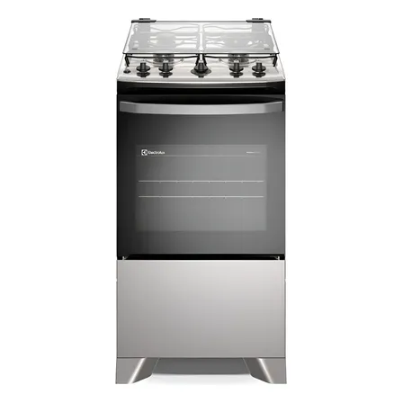 Fogão 4 Bocas Cinza FE4IG Mesa Inox Bivolt​ Electrolux