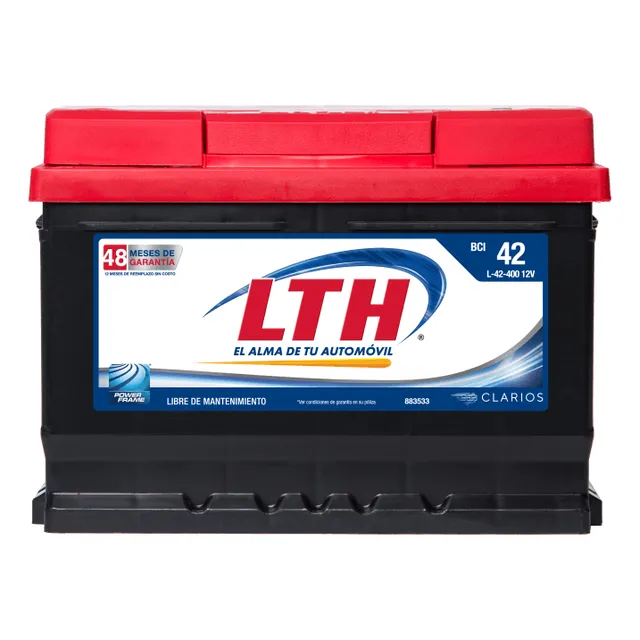Batería Lth 42-400 Nueva Para Platina, Chevy, Jetta, Vw