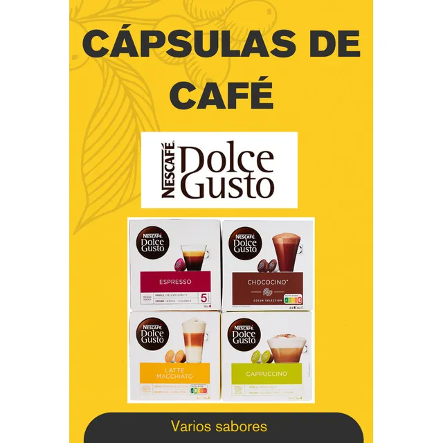 Cápsulas De Cafe Dolce Gusto