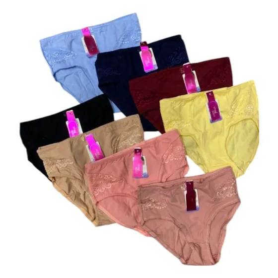 Trio De Pantys Pluss ( 3 Unidades) Algodón 