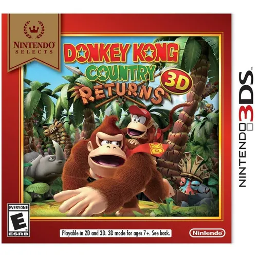 Donkey Kong Country devuelve un juego en 3D para Nintendo 3ds