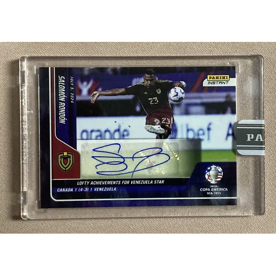 Salomon Rondon Panini Instant #33 2/10 Autografiada