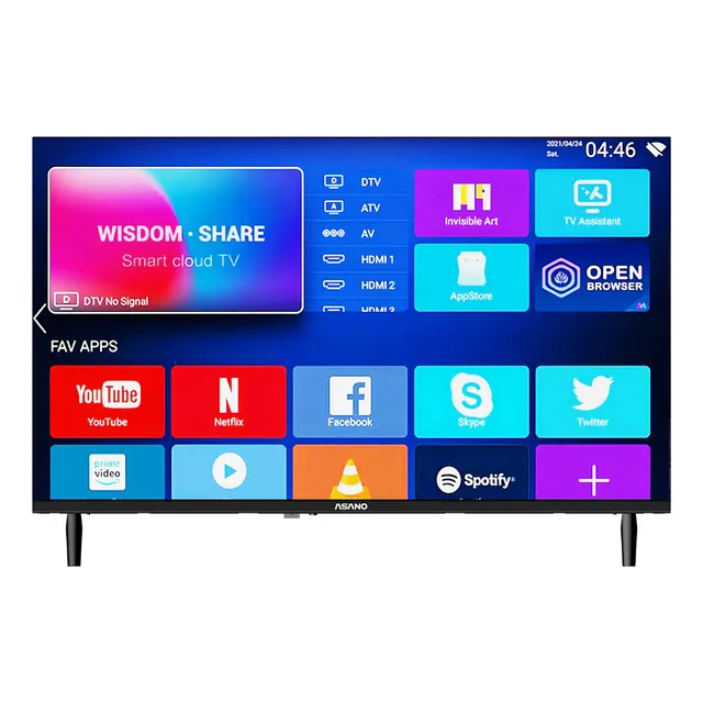 Tv Led Asano 43' Full Hd Sin Bordes Smart