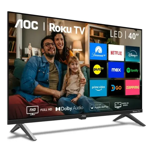 Aoc Roku Tv Led 40 Fhd Smart Tv 40s5045
