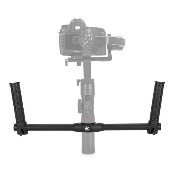 Suporte Extensor Zhiyun Eh002 Dual Hand Alça Dupla Para Crane 2