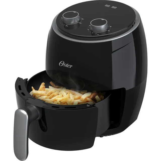 Oster® Freidora De Aire Manual, Capacidad 3.8l Antiadherente Color Negro 127