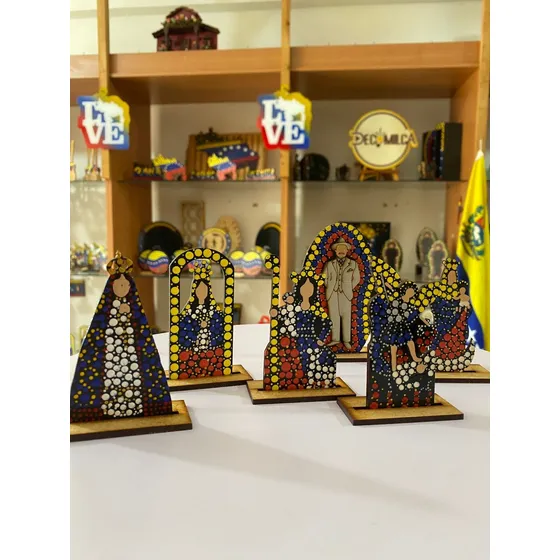 Artesania Venezolana, Souvenirs, Imanes Religiosas