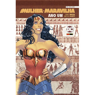 Mulher-maravilha: Ano Um: Dc Deluxe, De Rucka, Greg. Editorial Panini Brasil Ltda, Capa Dura Em PortuguĂȘs, 2022 Mulher-maravilha: Ano Um: Dc Deluxe, De Rucka, Greg. Editorial Panini Brasil Ltda, Capa Dura Em PortuguĂȘs, 2022