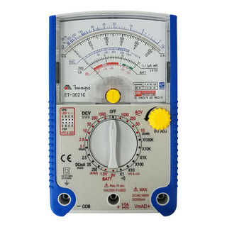 Multímetro Analógico Profissional - Et-3021c Minipa Multímetro Analógico Profissional - Et-3021c Minipa
