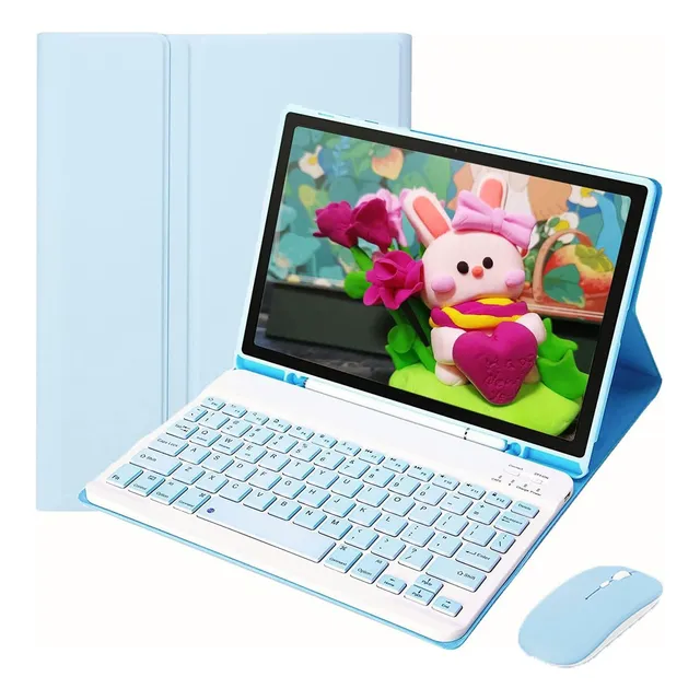 Funda Teclado Ratón Para Galaxy Tab S S6 Lite Sm-p610 10.4
