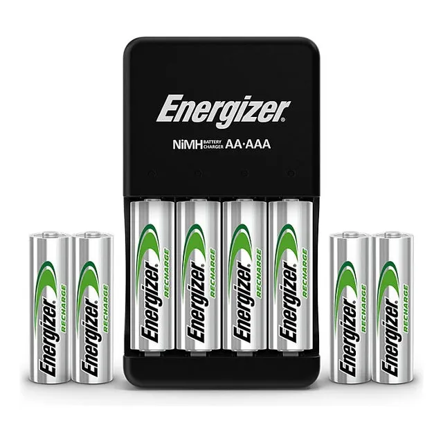 Energizer Plus Cargador De Pilas Doble A Y Triple A