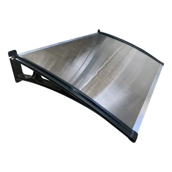 Alero De Policarbonato 70x120 Cm, Para Puertas Y Ventanas