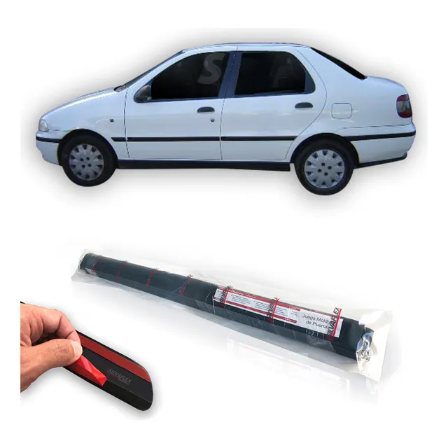 Baguetas Fiat Siena/palio 5p 1997 Al 2000 Juego 6 Piezas