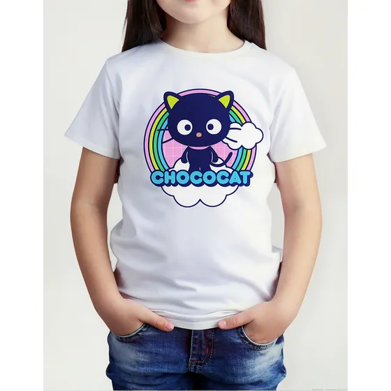 Playera Cinamorol Kuromi Kitty Amigos Niñas Modelo 17kawai  