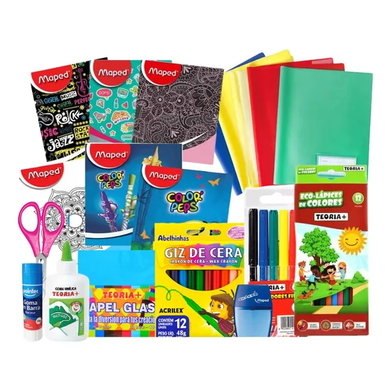 Kit De Útiles Escolares Básico 