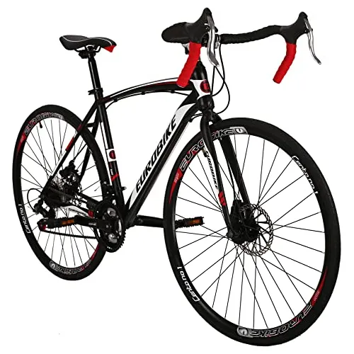 Bicicleta De Carretera Eurobike 49/54cm, 21 Velocidades