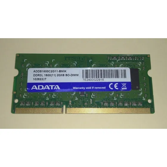 Ram De 2 Gb Ddr3 Sodimm Pc3-12800 1600mhz Para Laptop, Usada
