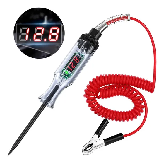 Probador De Corriente Automotriz Bolígrafo 6v-12v-24v-48v
