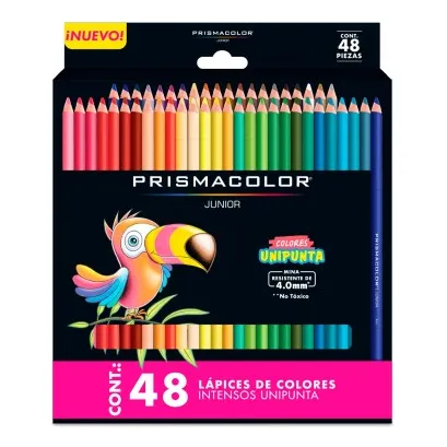 Colores De Madera Prismacolor Junior Unipunta 48 Und