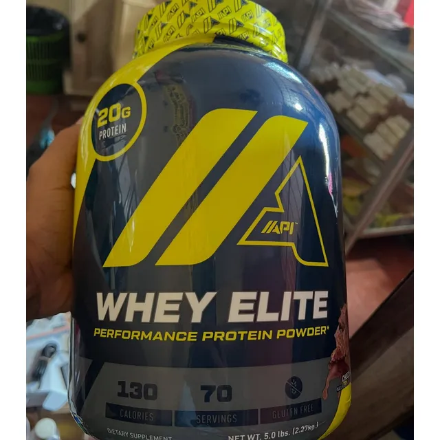Proteína Whey Api Elite 5 Lib 70 Serv Chocolate 20g Proteína