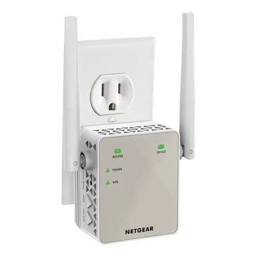 Netgear Ac1200 Wifi Range Extender Essentials Edition Ex6120 Color Blanco