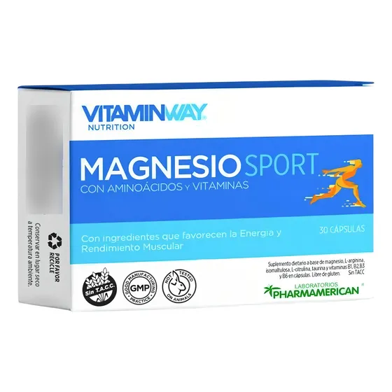 Suplemento Dietario Vitamin Way Magnesio Sport X 30 Cápsulas