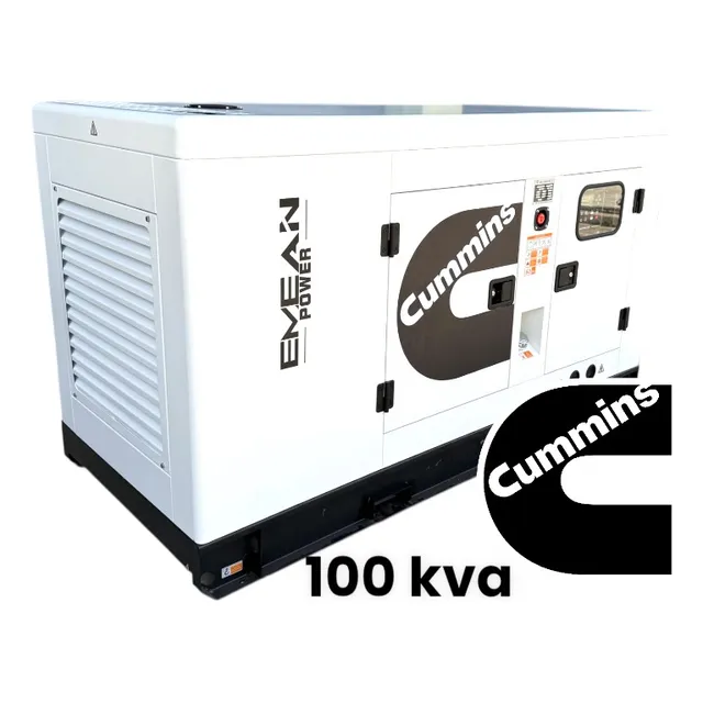 Generador Planta Eléctrica 100 Kva Motor Cumins 75 Kw