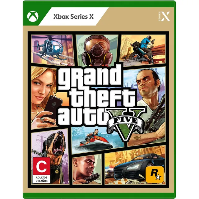 Grand Theft Auto V Xbox Series X Físico Standard Edition