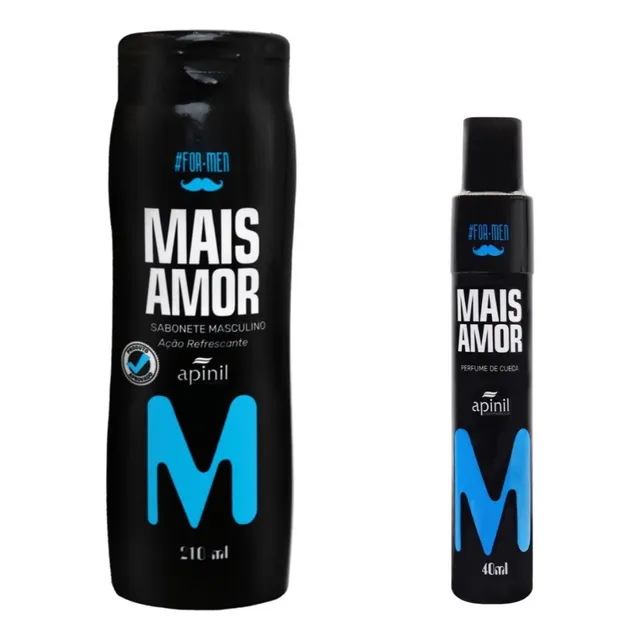 Kit Higiene Masculina - Sabonete Íntimo + Perfume Para Cueca