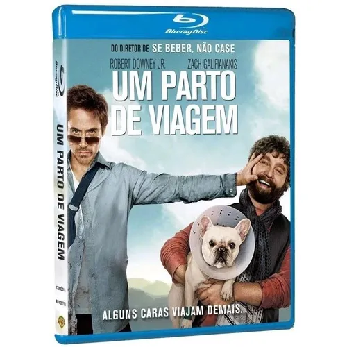 Blu-ray Um Parto De Viagem - Robert Downey Jr. - Lacrado