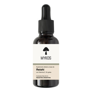 Gotas De Extracto De Reishi Mykos - Suplem. Adaptógeno 50 Ml Sin Sabor Gotas De Extracto De Reishi Mykos - Suplem. Adaptógeno 50 Ml Sin Sabor
