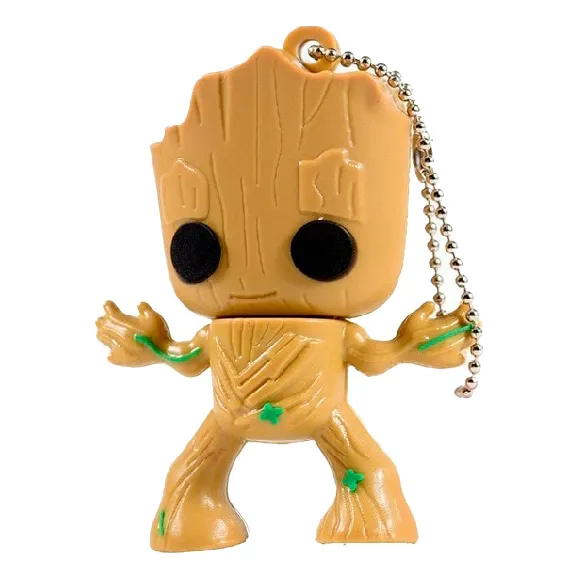 Memoria Usb 64gb Metálico Marvel Avengers Baby Yo Soy Groot 