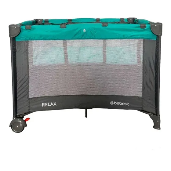 Practicuna Bebesit Relax Con Mosquitero Plegable 2 Alturas Color Verde