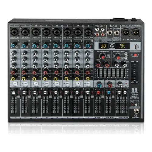 Console QSC TouchMix-8 Touchmix Series de mistura | Frete grátis
