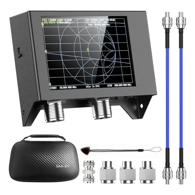 Analizador Antenas Redes Saa2 Nanovna Nano Vna V2 50k 3ghz