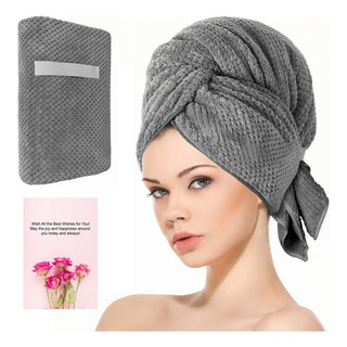 Toalla De Microfibra Para El Cabello Para Mujer, Toalla De Microfibra Para El Cabello Para Mujer,