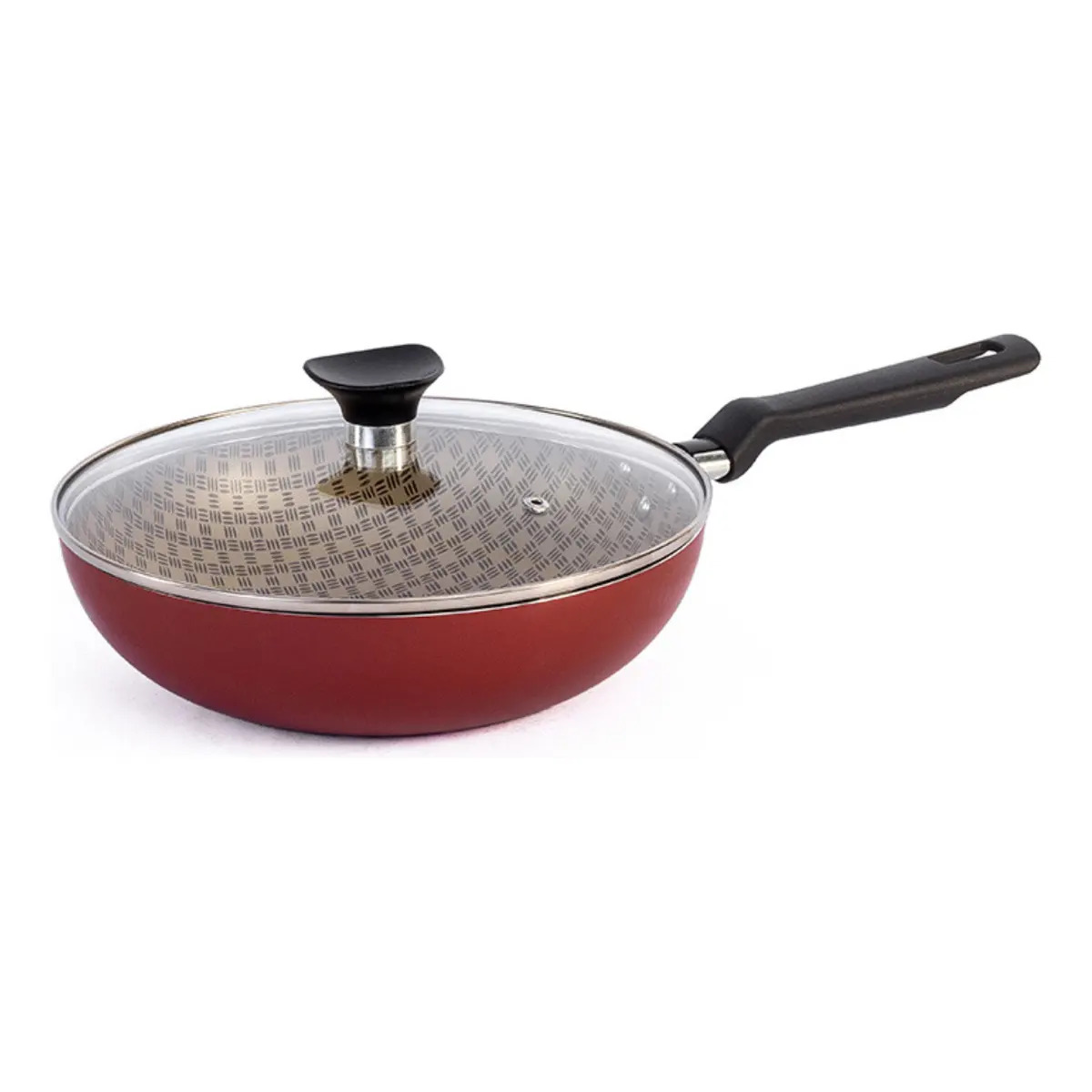 Frigideira antiaderente 24 cm com tampa