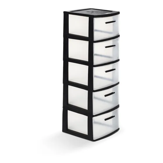  Cajonero Organizador Infantil Plastico 5 Niveles  Mueble Mq