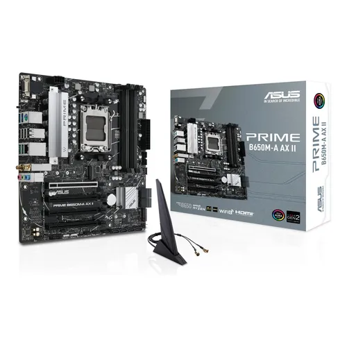 Placa-mãe B550m-a Wifi Ii Asus Prime Am4 Cor Preto | Frete grátis