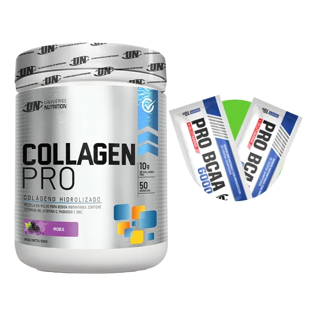 Colageno Collagen Pro 500gr Mora Un + Regalo 99