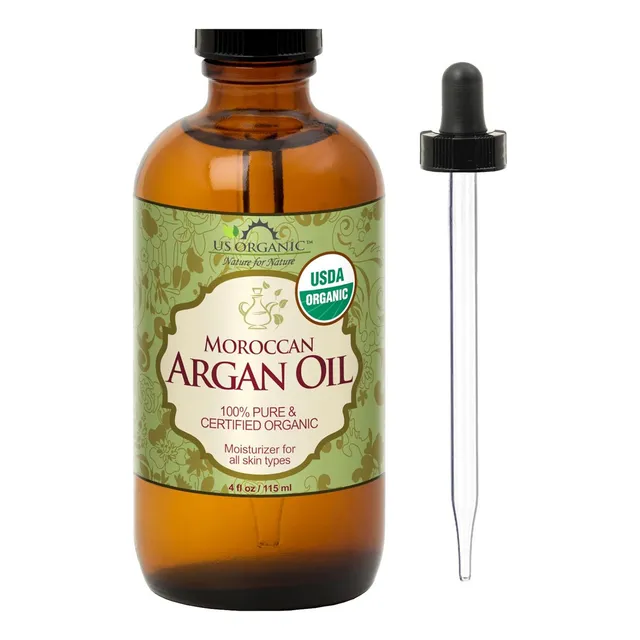 Aceite De Argán Orgánico De Marruecos, Usda, 100% Puro & Nat