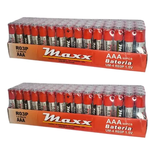 Pilha Zinco Aaa R03-aaa.um-4 Mxt Com 4 | MercadoLivre