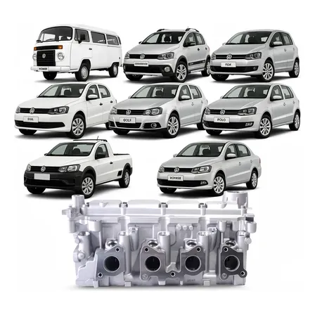 Cabeçote Motor 1.6 8v Polo Saveiro Voyage Fox