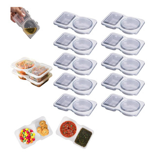 Recipientes Reutilizables Para Condimentos De Aperitivos Recipientes Reutilizables Para Condimentos De Aperitivos