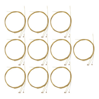 Juego De 10 Cuerdas De Guitarra Cuerdas De Guitarra Dorado Juego De 10 Cuerdas De Guitarra Cuerdas De Guitarra Dorado