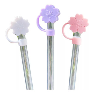 Tapas Para Popote De Flores Pastel Accesorio Termo Stanley Tapas Para Popote De Flores Pastel Accesorio Termo Stanley