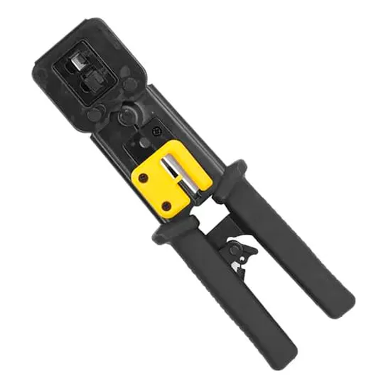 Crimpeadora Ez Pasante Pass-through Cat5/cat6 Rj45/rj11/12