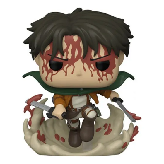 Funko Anime Ataque Titanes Levi Figura Muñeco Juguete