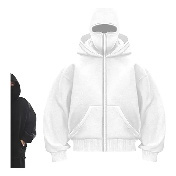 Sudadera Con Capucha Y Pasamontañas Incorporado
